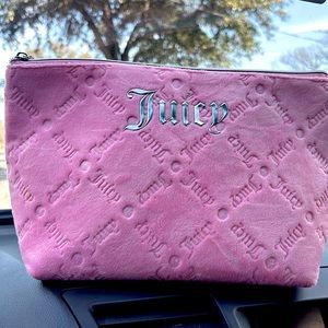 Juicy Couture - velour makeup bag